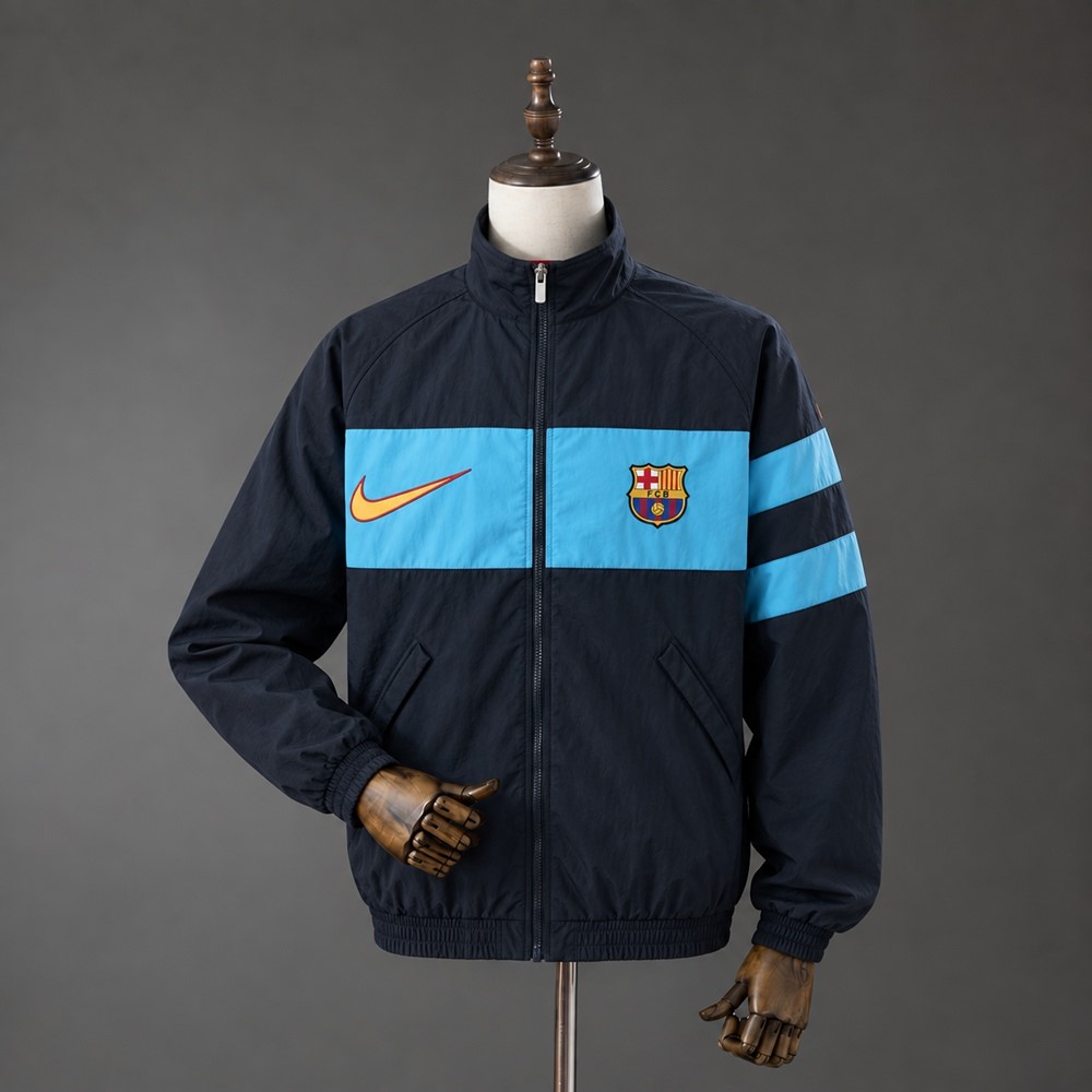 Chaqueta Barcelona Full Zip 2026-2027 Negro
